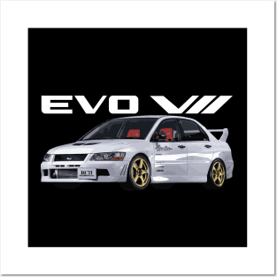 evo vii advan racing rcii Posters and Art